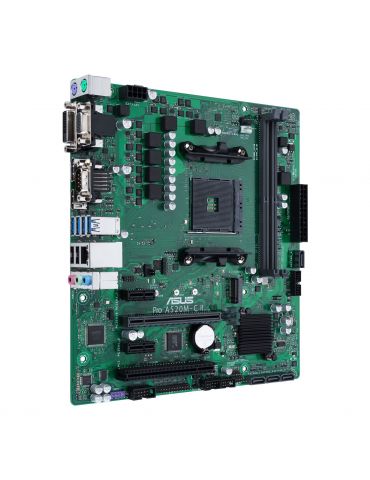 ASUS PRO A520M-C II CSM AMD A520 Mufă AM4 micro-ATX