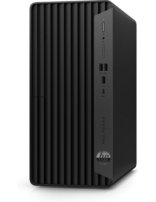 HP Pro 400 G9 i5-12400 Tower Intel® Core™ i5 8 Giga Bites DDR4-SDRAM 512 Giga Bites SSD FreeDOS PC-ul Negru
