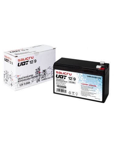Salicru 013BS000002 baterii UPS Acid sulfuric şi plăci de plumb (VRLA) 12 V 9 Ah