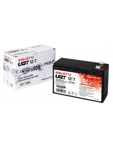 Salicru 013BS000001 baterii UPS Acid sulfuric şi plăci de plumb (VRLA) 12 V 7 Ah