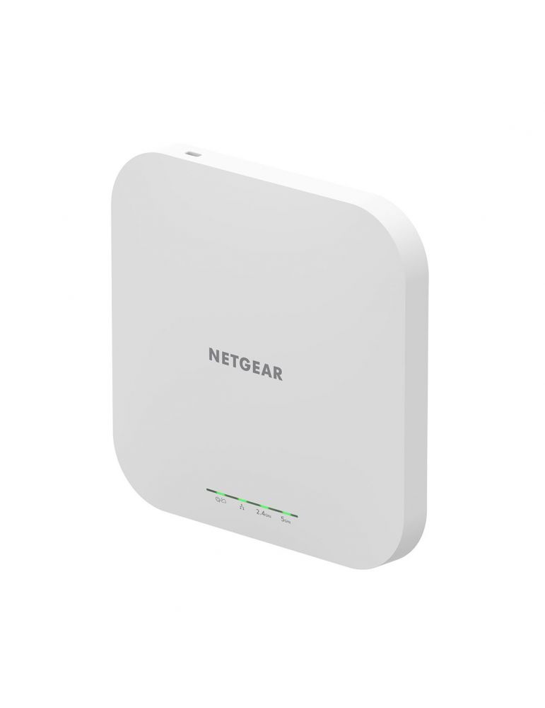Netgear NETGEAR Insight Cloud Managed WiFi 6 AX1800 Dual Band Access Point (WAX610) 1800 Mbit/s Alb Power over Ethernet (PoE) Suport