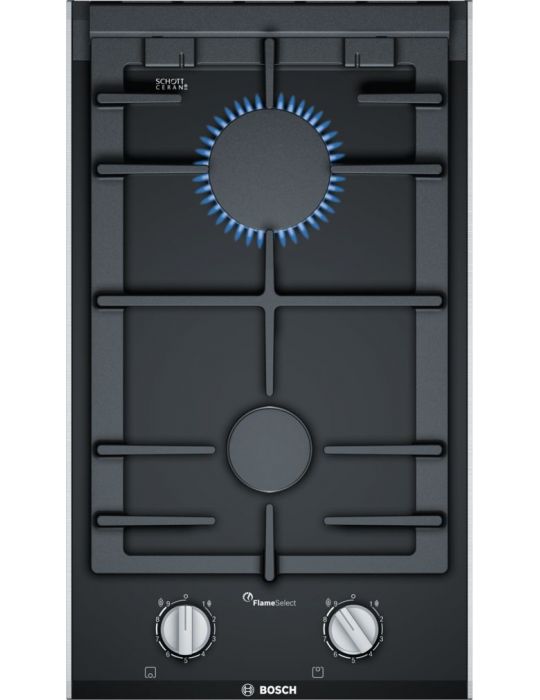 Bosch PRB3A6B70 plite Negru Încorporat Gaz 2 zonă(e)
