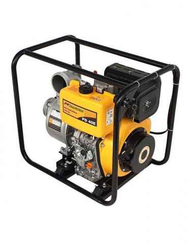 ProGARDEN PD40E motopompa 4/100mm diesel apa curata pornire electrica Progarden - 1