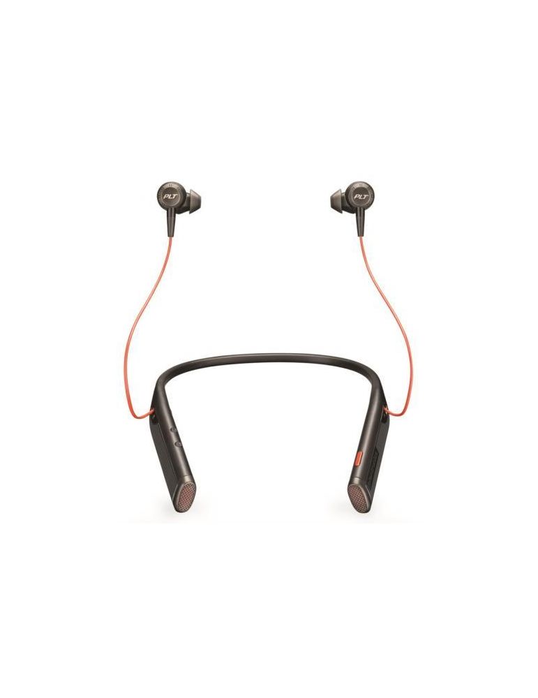 Handsfree Poly Plantronics Savi 6200UC, Bluetooth, Black-Orange