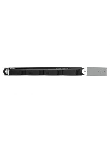 QNAP TS-464eU NAS Cabinet metalic (1U) Ethernet LAN Negru N5095
