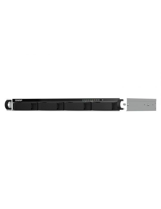 QNAP TS-464eU NAS Cabinet metalic (1U) Ethernet LAN Negru N5095