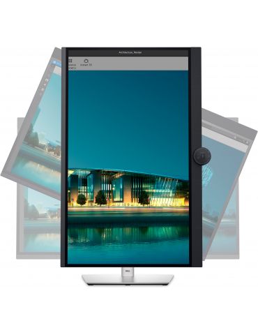 DELL UltraSharp U3224KBA 80 cm (31.5") 6144 x 3456 Pixel 6K Ultra HD LCD Negru, Argint