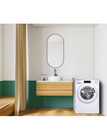 Candy Smart Inverter CS 1411TXME 1-S mașini de spălat Încărcare frontală 11 kilograme 1400 RPM A Alb