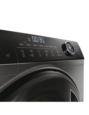 Haier I-Pro Series 5 HW80-B14959S8U1 mașini de spălat Încărcare frontală 8 kilograme 1400 RPM A Antracit