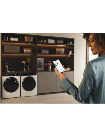 Haier I-Pro Series 5 HW80-B14959TU1 mașini de spălat Încărcare frontală 8 kilograme 1400 RPM A Alb