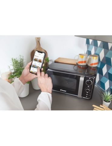 Candy Divo G20CMB Pe blat Cuptor microunde grill 20 L 700 W Negru