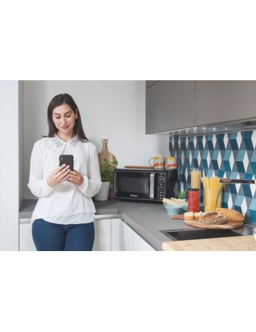 Candy Divo G20CMB Pe blat Cuptor microunde grill 20 L 700 W Negru
