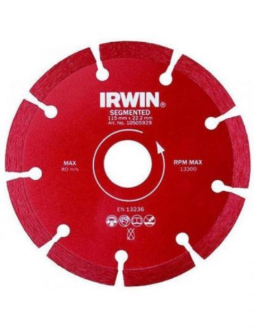 Irwin Disc diamantat laser segmentat beton 125mm/22.2mm Irwin - 1 - Tik.ro