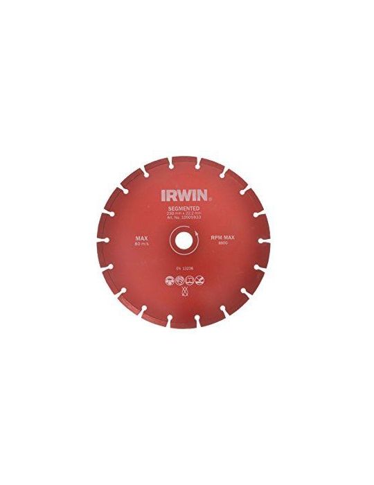 Irwin Disc diamantat laser segmentat beton 115mm/22.2mm Irwin - 1