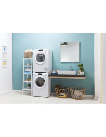Candy Smart Pro CSO4H7A2DE-S uscătoare De sine stătător Încărcare frontală 7 kilograme A++ Alb
