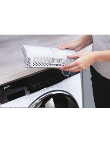 Haier I-Pro Series 5 HD90-A2959 uscătoare De sine stătător Încărcare frontală 9 kilograme A++ Alb