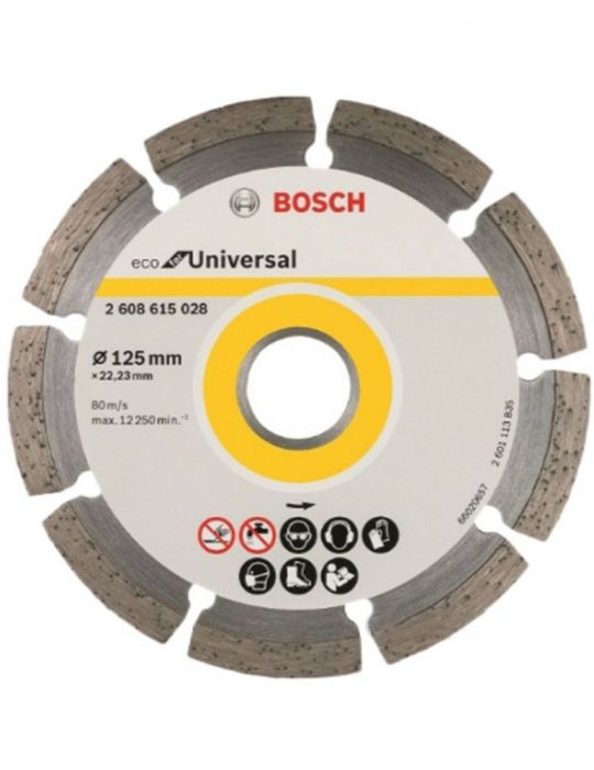 Disc diamantat ECO Universal 125x22.23x2.0mm Bosch - 1