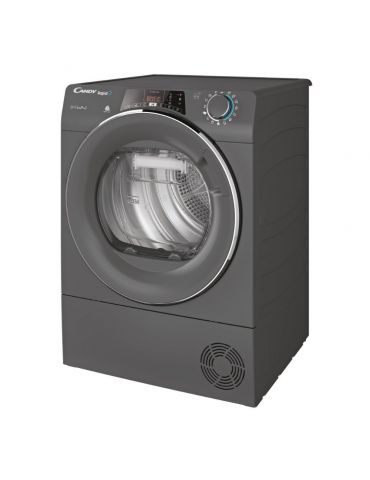 Candy RapidÓ ROE H9A2TCERX-S uscătoare De sine stătător Încărcare frontală 9 kilograme A++ Antracit