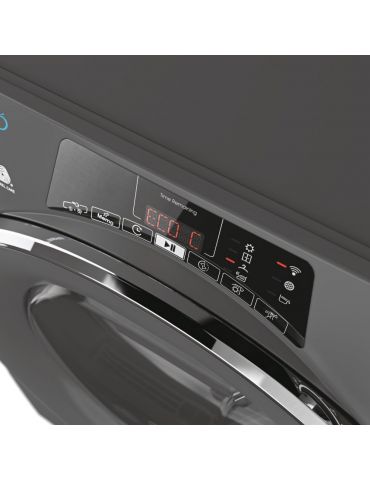 Candy RapidÓ ROE H9A2TCERX-S uscătoare De sine stătător Încărcare frontală 9 kilograme A++ Antracit