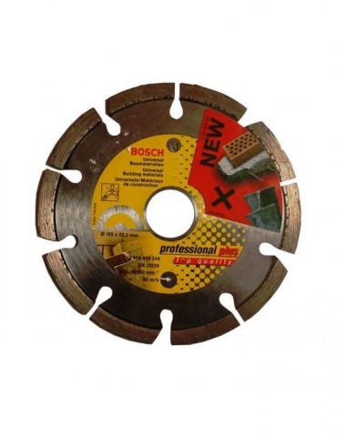Disc diamantat 125mm pentru materiale constructii Bosch - 1 - Tik.ro