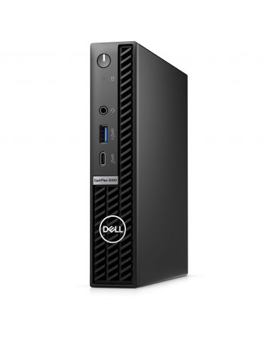 DELL OptiPlex 5000 i5-12500T MFF Intel® Core™ i5 16 Giga Bites DDR4-SDRAM 256 Giga Bites SSD Windows 11 Pro Mini PC Negru