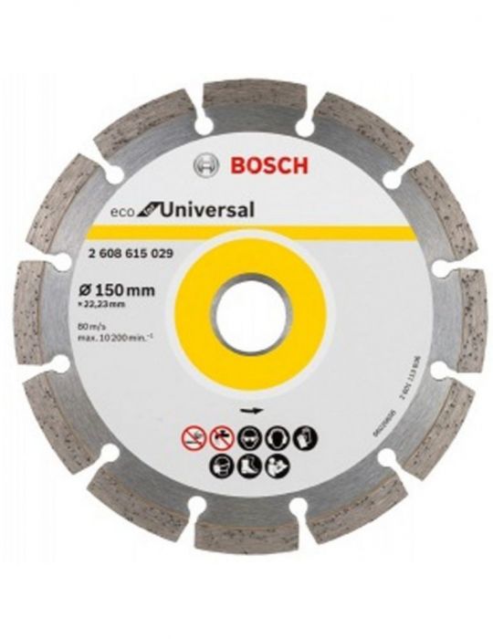Disc diamantat ECO Universal 150x22.23x2.1mm Bosch - 1