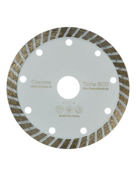 Disc diamantat Turbo beton 125x22.23x10mm Altii - 1