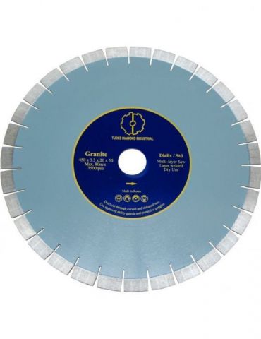 Tudee 450x50mm Disc diamantat debitare granit Tu-dee diamond - 1 - Tik.ro