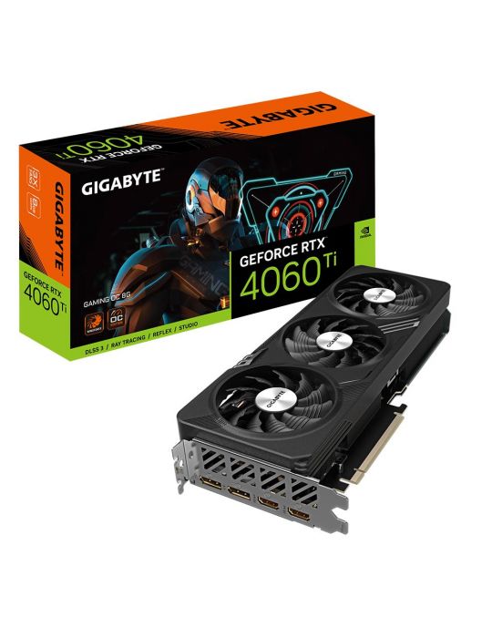 Gigabyte GeForce RTX­­ 4060 Ti GAMING OC 8G NVIDIA GeForce RTX 4060 Ti 8 Giga Bites GDDR6