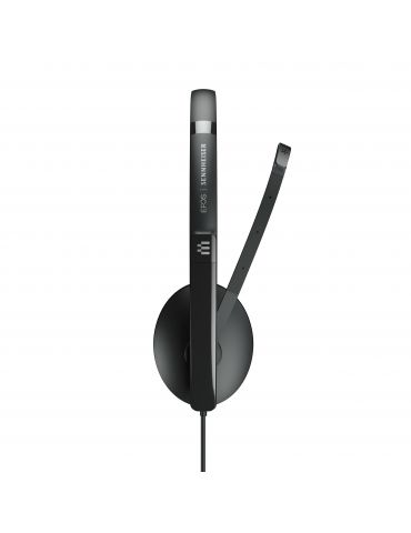 EPOS | SENNHEISER ADAPT 165T USB II Căști Prin cablu Bandă de fixare pe cap Birou Call center USB Tip-A Negru