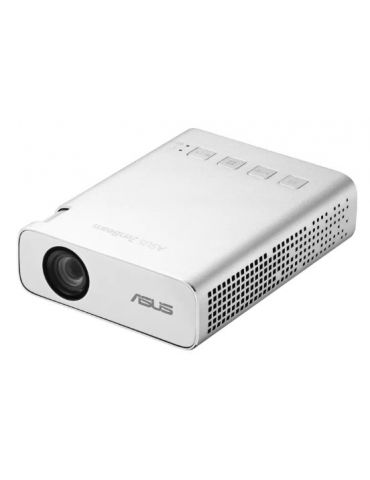 ASUS ZenBeam E1R proiectoare de date Proiector cu rază normală 200 ANSI lumens LED WVGA (854x480) Argint