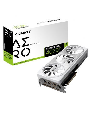 Gigabyte GeForce RTX 4070 Ti AERO OC V2 12G NVIDIA 12 Giga Bites GDDR6X