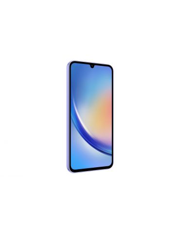 Samsung Galaxy A34 5G SM-A346B DSN 16,8 cm (6.6") Dual SIM hibrid Android 13 USB tip-C 6 Giga Bites 128 Giga Bites 5000 mAh