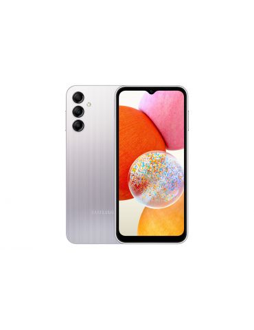 Samsung Galaxy A14 SM-A145R DSN 16,8 cm (6.6") Dual SIM Android 13 4G USB tip-C 4 Giga Bites 128 Giga Bites 5000 mAh Argint
