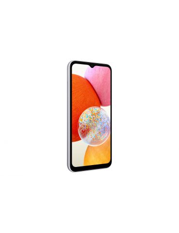 Samsung Galaxy A14 SM-A145R DSN 16,8 cm (6.6") Dual SIM Android 13 4G USB tip-C 4 Giga Bites 128 Giga Bites 5000 mAh Argint