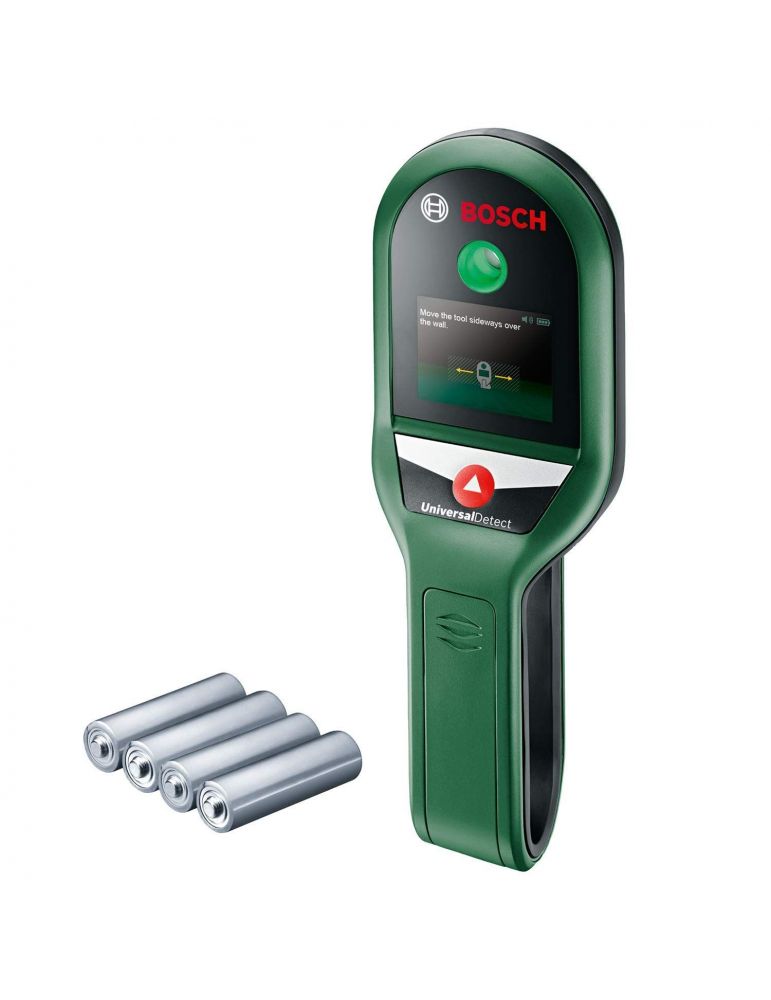 Bosch Universal Detect Detector digital 100mm + 4 x Baterii 1.5V LR03 (AAA)