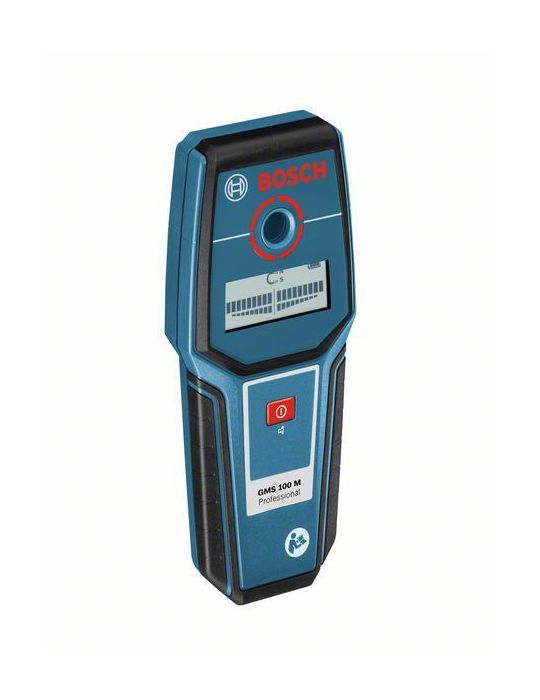 Bosch GMS 100 M Professional Detector de metale 100mm + 1 Baterie 9V (6LR61) Bosch - 1