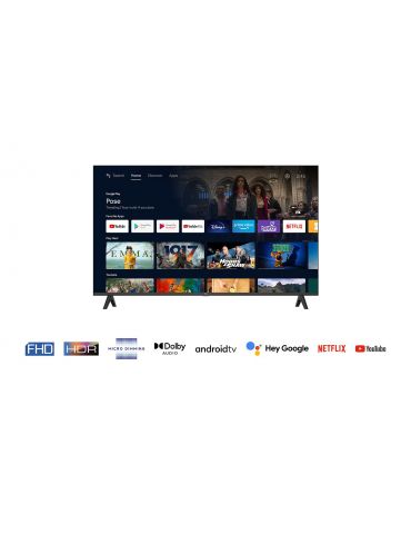 TCL S54 Series 40S5400A televizor 101,6 cm (40") Full HD Smart TV Wi-Fi Negru
