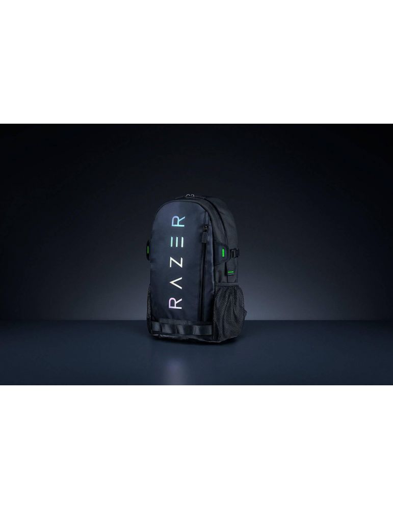 Backpacks Rucsac razer pt. notebook de max. 17 inch 2 compartiment buzunar frontal waterproof poliester negru rc81-03650116-0000