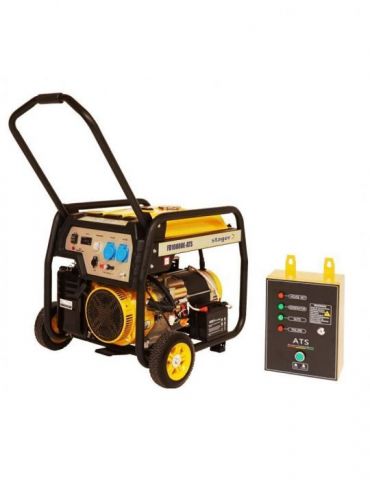 Stager FD 10000E+ATS generator open-frame 8kW monofazat benzina automatizare Stager - 1 - Tik.ro