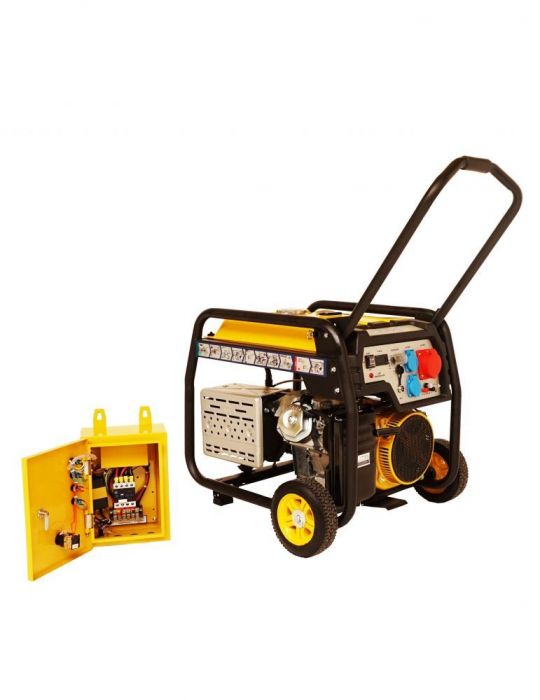 Stager FD 10000E3+ATS generator open-frame 8kW trifazat benzina automatizare Stager - 1
