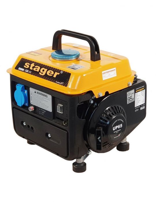 Stager GG 950DC generator open-frame 0.72kW monofazat amestec ulei/benzina pornire la sfoara Stager - 1