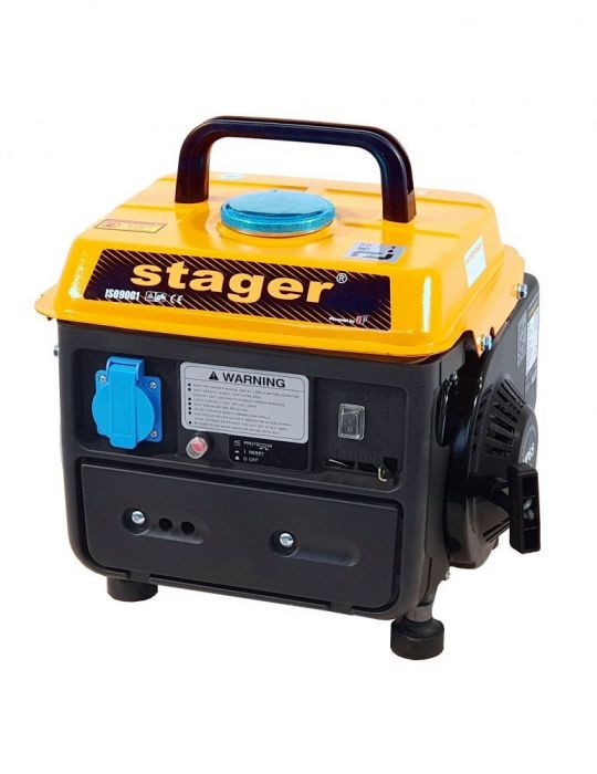 Stager GG 950DC generator open-frame 0.72kW monofazat amestec ulei/benzina pornire la sfoara Stager - 1