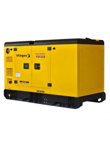 Stager YDY22S Generator insonorizat diesel monofazat 20kVA 87A 1500rpm Stager - 1