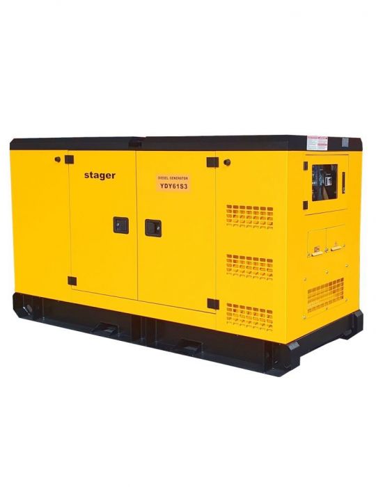 Stager YDY61S3 Generator insonorizat diesel trifazat 55kVA 79A 1500rpm Stager - 1