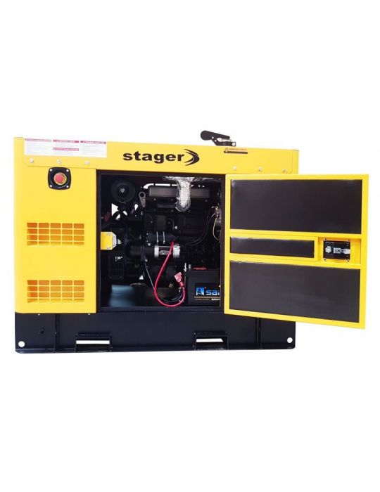 Stager YDY18S3-E Generator insonorizat diesel trifazat 16kVA 23A 1500rpm Stager - 1