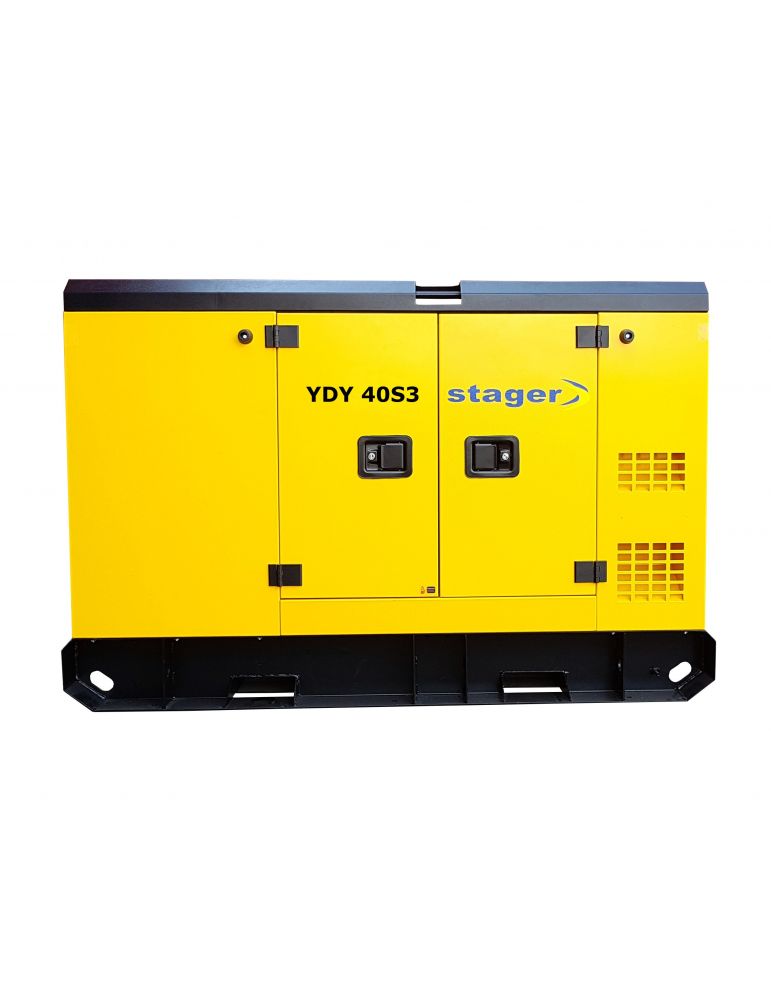 Generator insonorizat Stager YDY40S3 diesel trifazat 32.8kW, 55A, 1500rpm