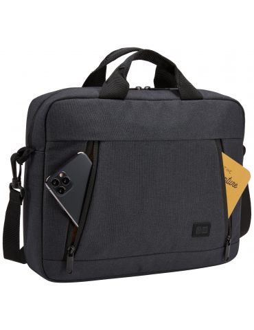 Case Logic Huxton HUXA-213 Black genți pentru notebook-uri 33,8 cm (13.3") Servietă Negru