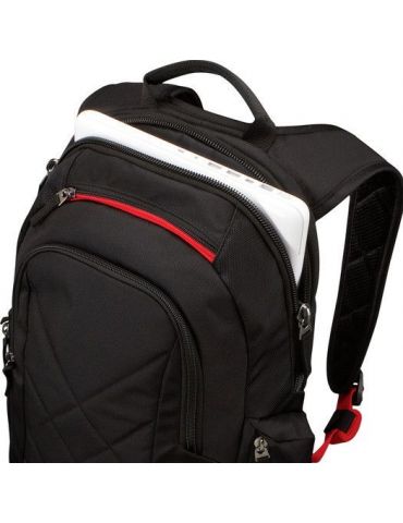 Case Logic DLBP-114 genți pentru notebook-uri 35,8 cm (14.1") Husă tip rucsac Negru