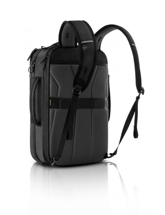 DELL Pro Hybrid Briefcase Backpack 15 genți pentru notebook-uri 38,1 cm (15") Rucsac Negru
